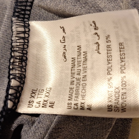 o Womens JM Collection Stretch Long Sheer Sleeves Plus Size Top XXL - Picture 6 of 6